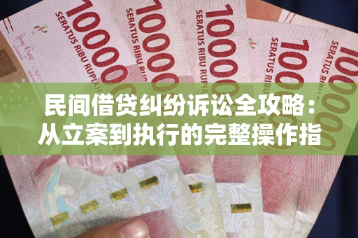武汉民间借贷纠纷诉讼全攻略：从立案到执行的完整操作指南