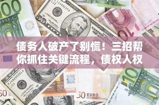 武汉债务人破产了别慌！三招帮你抓住关键流程，债权人权益不再缩水