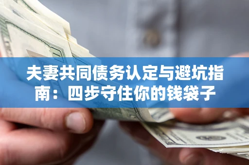 武汉夫妻共同债务认定与避坑指南：四步守住你的钱袋子
