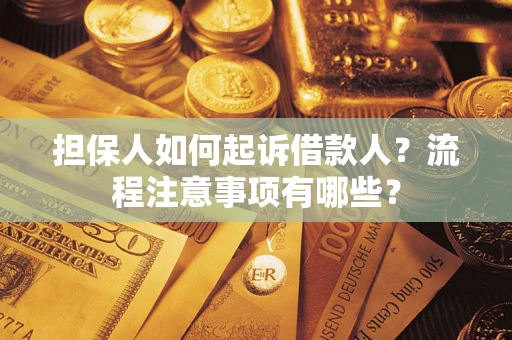 武汉担保人如何起诉借款人？流程注意事项有哪些？